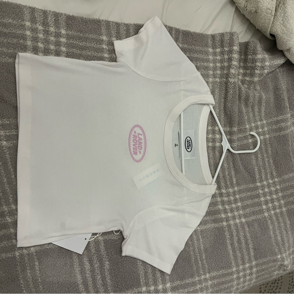 Pacsun, Land Rover shirt small crop top ￼